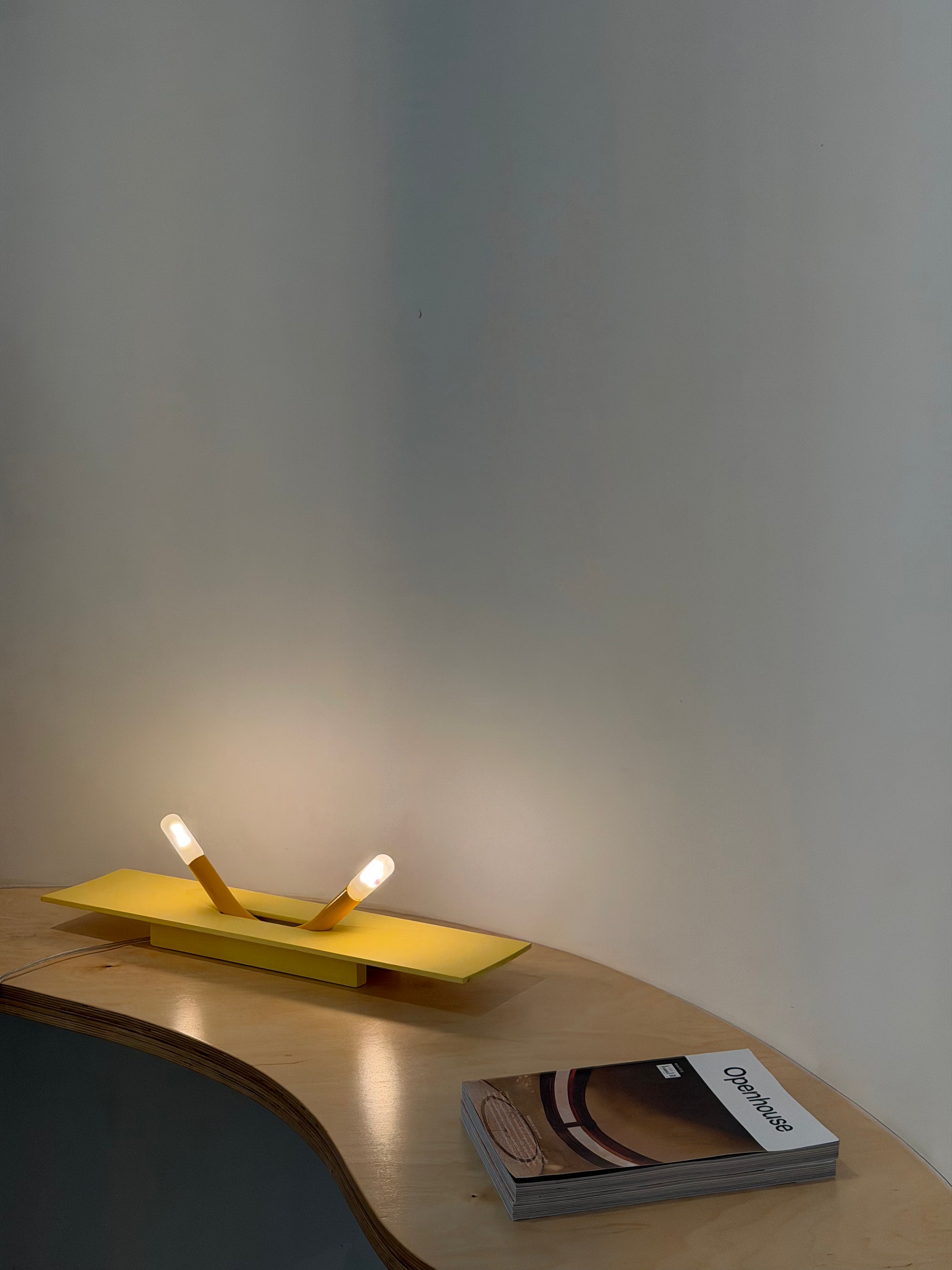 3.1 Table Lamp in Butter Yellow