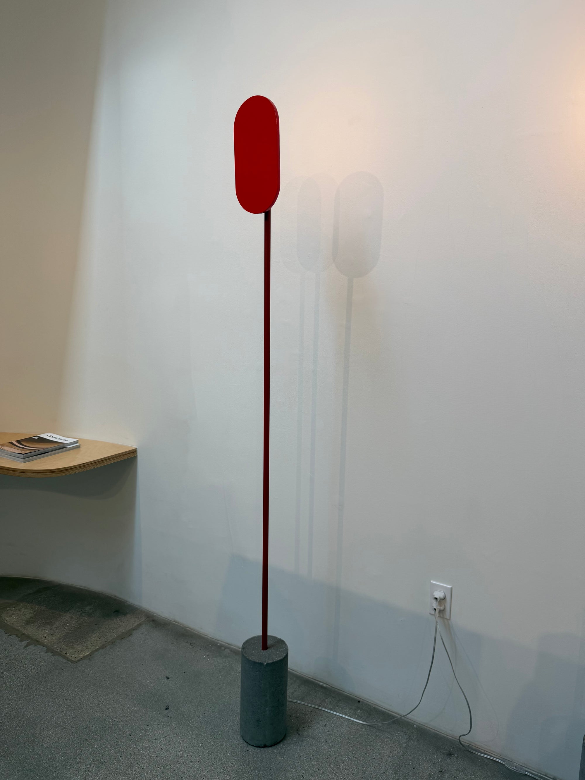 1.1 Floor Lamp in Red