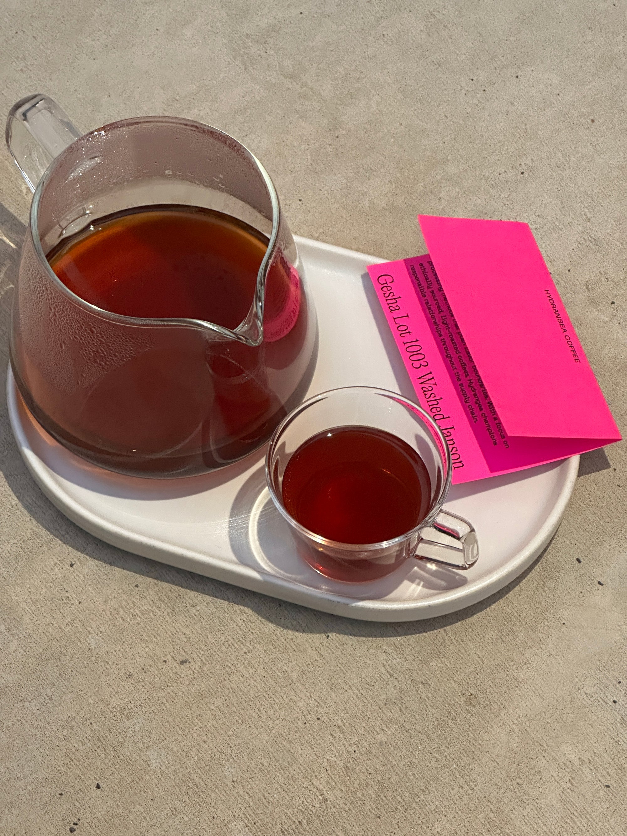 Coffee Tasting Experience: Hydrangea Coffee Roasters